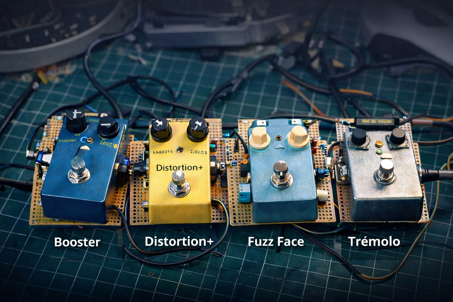 Curso Presencial: Construcción de Pedales Analógicos para Guitarra Eléctrica